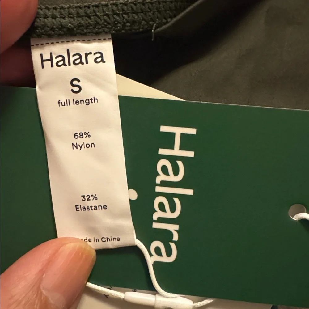 HALARA Full Length Green SoCinched High Waisted Scrunch Butt Lifting Leggings - Picture 11 of 15